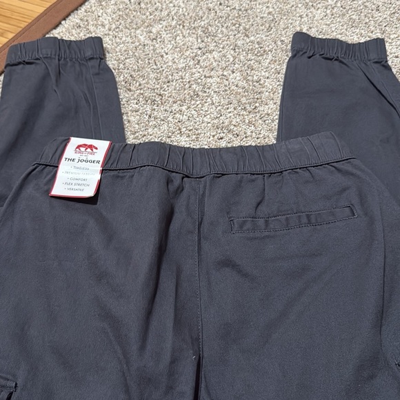 NWT Ring of Fire Black Cargo Pants Durable Cotton Blend - Picture 4 of 6